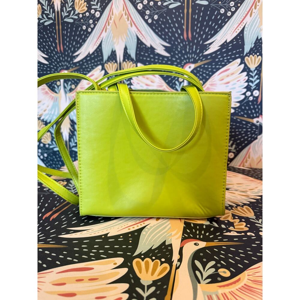 Telfar highlighter yellow bag. Small size - Picture 2 of 9